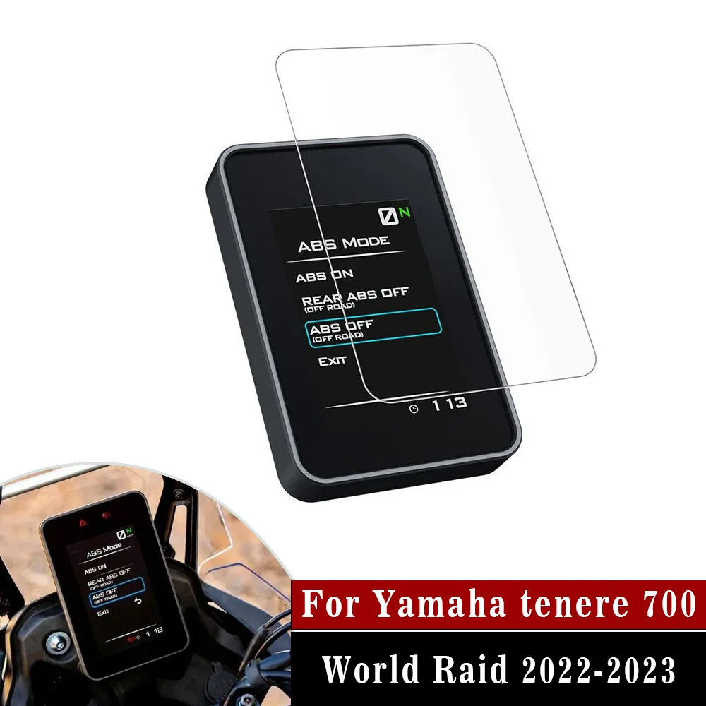 

T700 Motorcycle Scratch Cluster Screen Dashboard Protector Instrument Film For Yamaha Tenere 700 Tenere700 World Raid 2022 2023