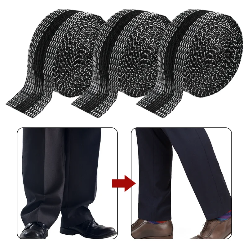 Cintas autoadhesivas para pantalones, pegatinas para Borde de pantalón de planchado, pegatinas para pantalones vaqueros, dobladillo de parche,