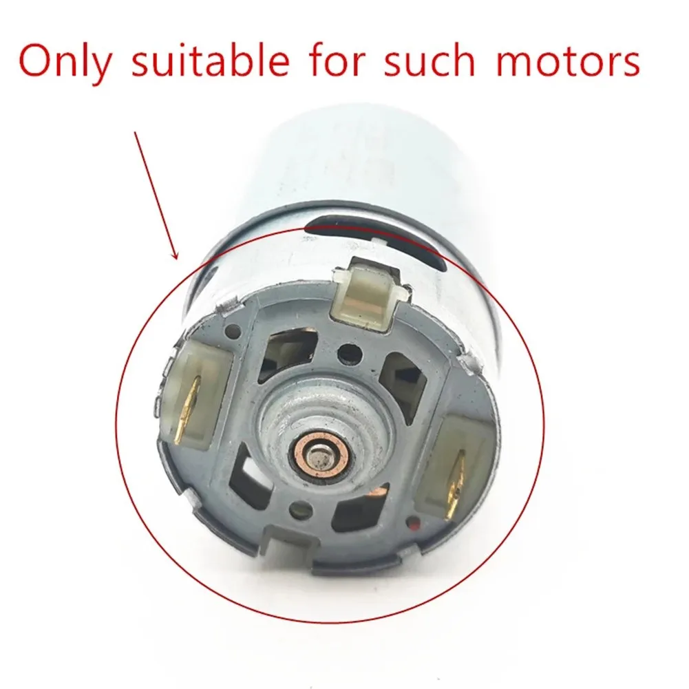 3Pc RS550 Carbon Brush Holder Motor With Copper Brush Charging Drill Electric Screwdriver Lithium Electric Drill Brush Holder