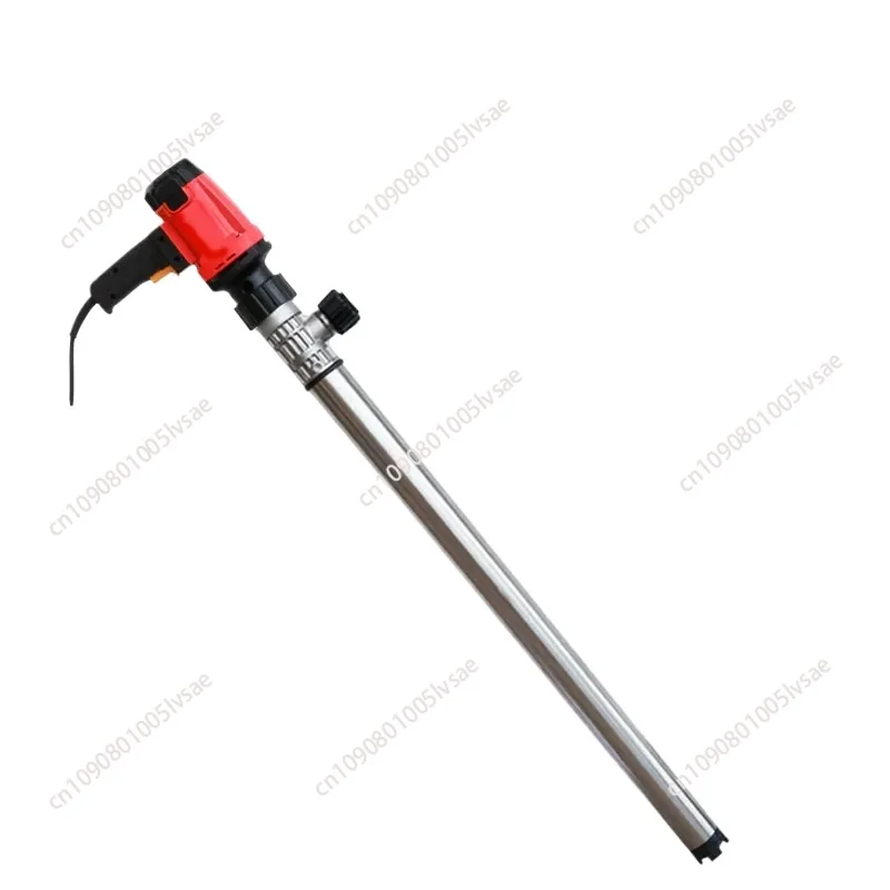 220V High-powered Portable Electric Hand Barrel Pump Six-speed Vertical Diesel Oil Drum With Small Electric Oil Pump 800W