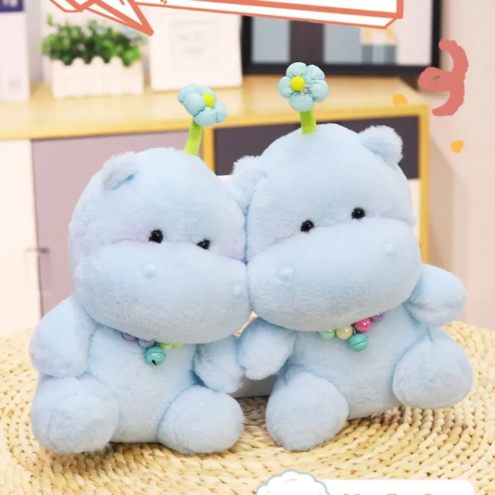 Creativo 25 cm Cartoon Ippopotamo Morbido Ippopotamo Giocattolo Decorazione Della Casa Regalo Animale