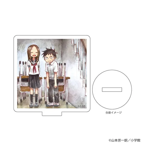 Anime Teasing Master Takagi-san Acrylic Stand Cosplay Characters Ornament Accessories Goods Collection Gifts