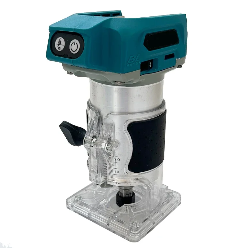 800W Brushless Electric Trimmer Woodworking Trimming Machine Cordless Compact Wood Router 18V For Makita/Dewalt Fit Milwaukee