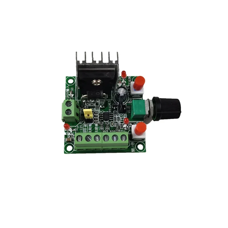 Simple Single Axis Pulse Generator Pauses Forward Reverse LeadShine M542C Driver And Stepper Motor