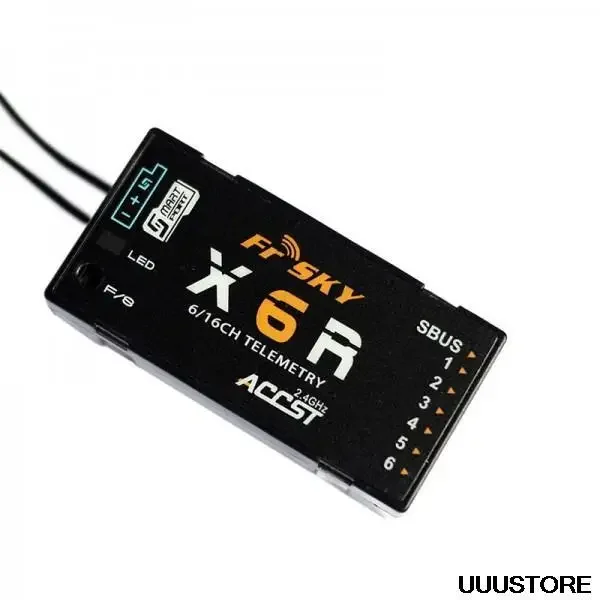 

FrSky X6R 2.4G 16CH SBUS Receiver PCB Antenna Smart Port Data Return for Taranis X9D Jumper T16 T18 RC Drone