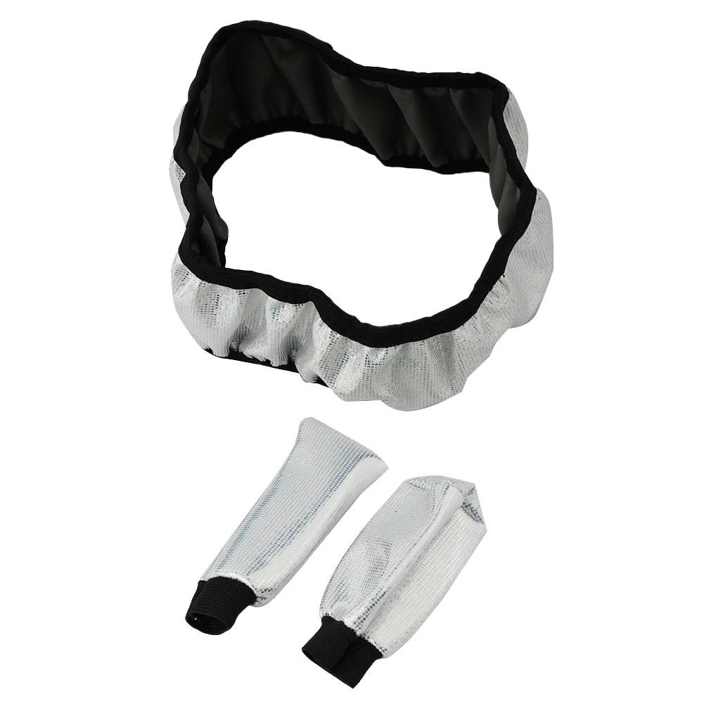 Car Interior Steering Wheel Cover 3PCS/Set Car Non-slip Protector Replacement Useful 37-38cm Brand New Car Interior