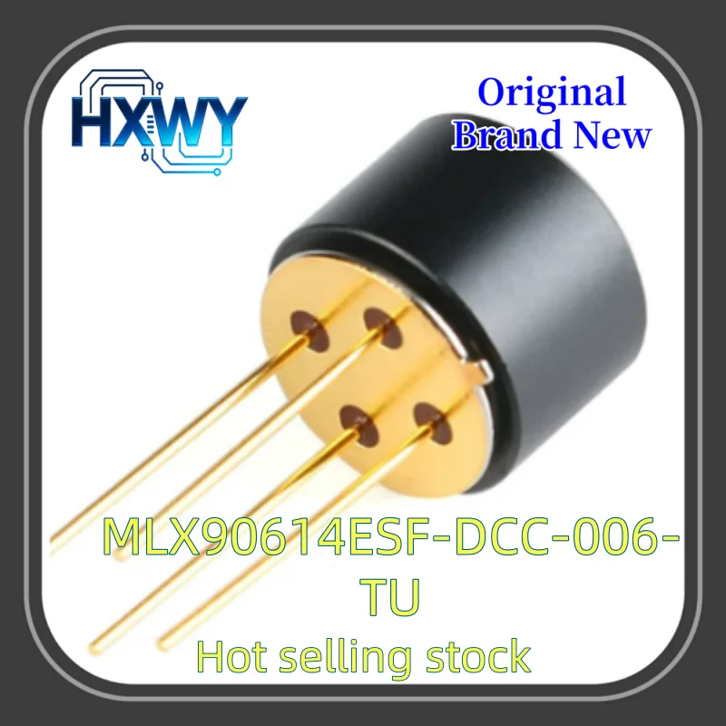 (1/5 pieces) MLX90614ESF-DCC-006-TU MLX90614ESF TO-39 Infrared Temperature Sensor New Electronic Parts. Fast Delivery