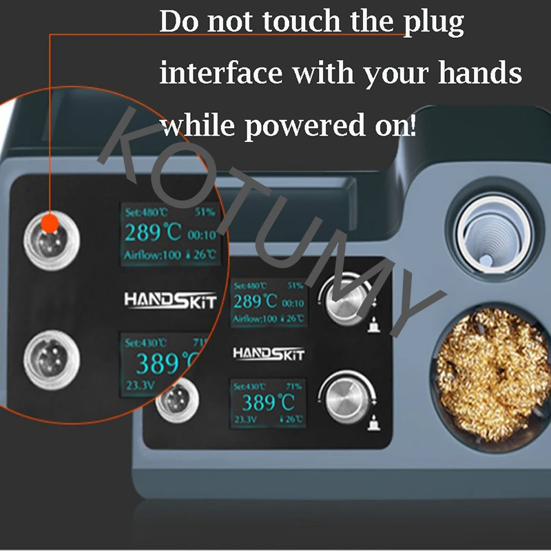 220V 8T12/8210 High Power Soldering Gun Temperature Control Heat Gun Soldering Machine Wedling Tools