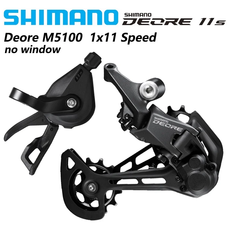 SHIMANO DEORE M5100 11-biegowa przerzutka SHADOW RD-M5100 SGS 1x11S SL-M5100-R RD-M5120 11-biegowy rower górski 11V część rowerowa MTB