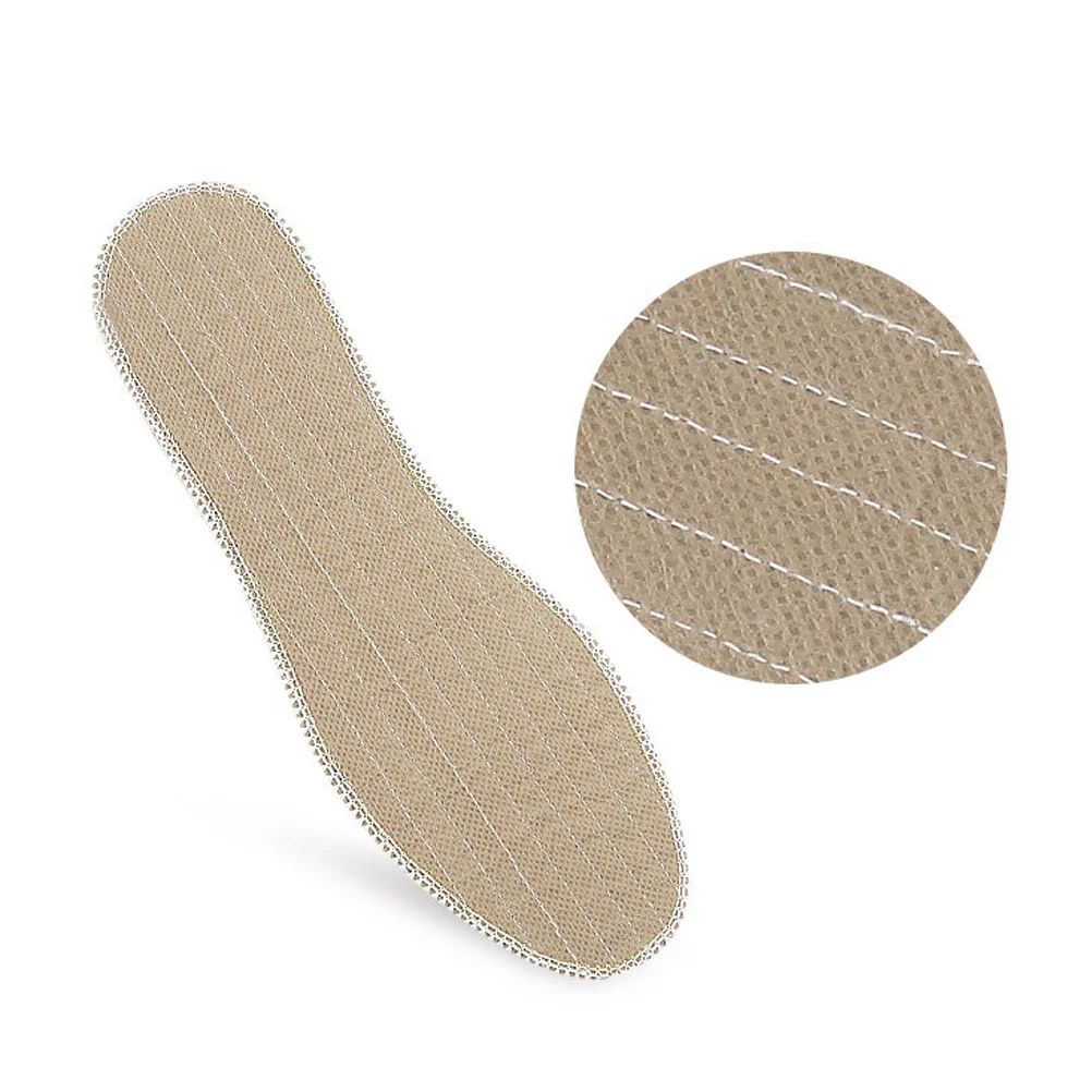 3 pares de plantillas de carbón de bambú desodorante de hilo suave absorción de sudor para actividades atléticas tamaño 44 plantillas de carbón de bambú