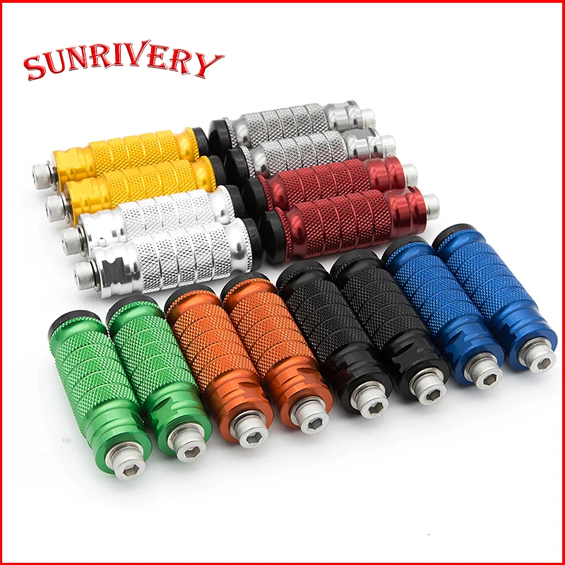 Motorcycle Universal Pedal Small Foot Column Rear Pedal Accessories Modification Parts CNC Motorcycle Accessories