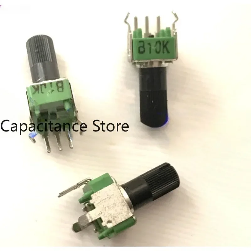 

5PCS RK09K vertical rotary potentiometer single B10K shaft length 13MM volume