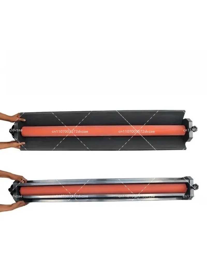 130x38x22 cm Cold Laminator Machine Manual Vinyl Photo Film Cold Laminator Hand Crank Pressure Cold Roll Laminator