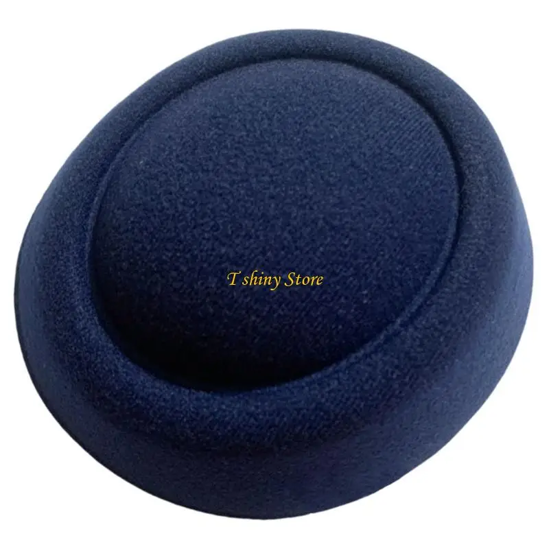 N58F Handmade Hat Base Stewardess Caps Base Hat Accessories for Airline Uniform