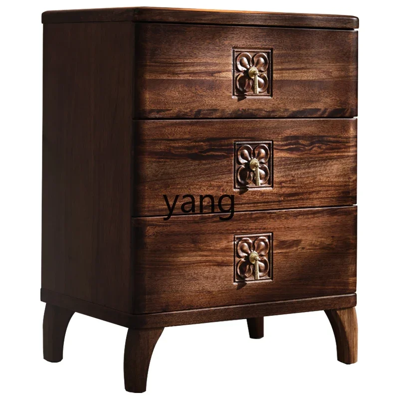 

Lhh solid wood chest, bedroom living room TV cabinet next to drawer cabinet