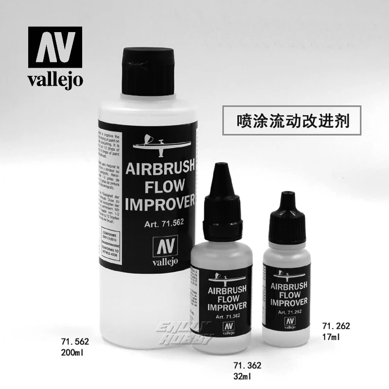 Vallejo AV spray flow improver 71262 (17ml)~71562 (200ml)