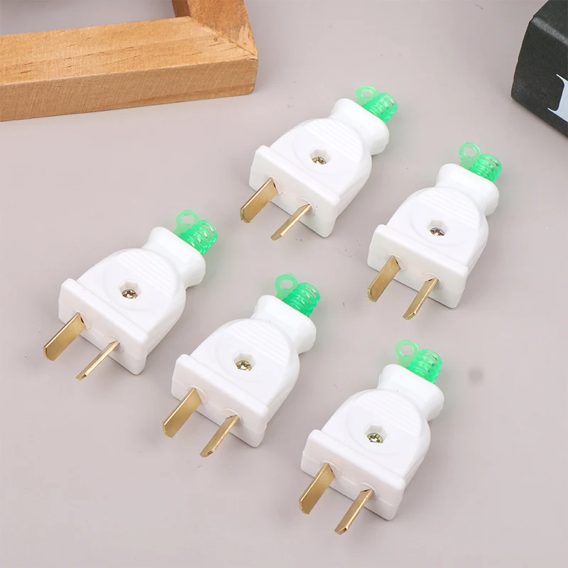 ReWireless Electrical Plug Connector, Tomadas de Substituição de Alimentação, Cabo de Extensão de Alta Potência, 2-Pin Turn, 250V, 2.5A