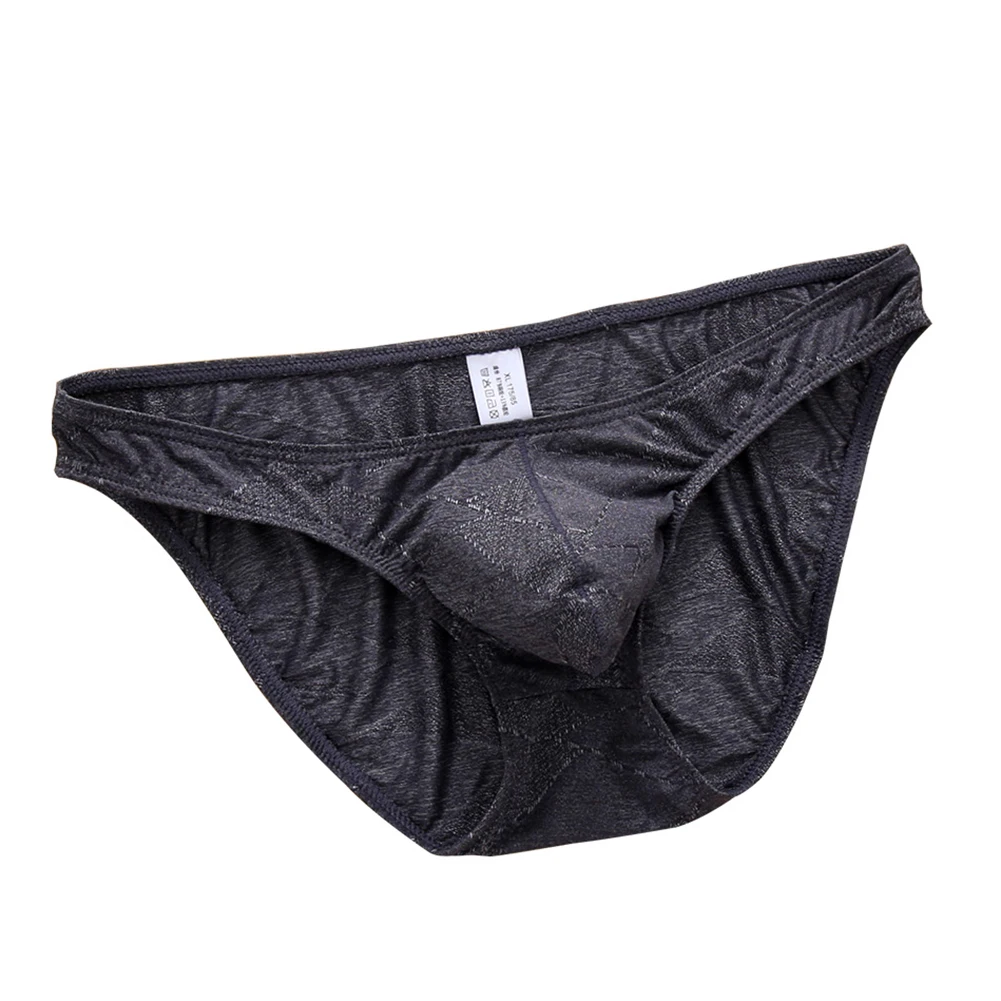 Mens Sexy Lingerie Bikini Low Waist Bulge Pouch Briefs Underwear U Convex Underpants Mens G-strings Bikini Cock Pouch Gay Men