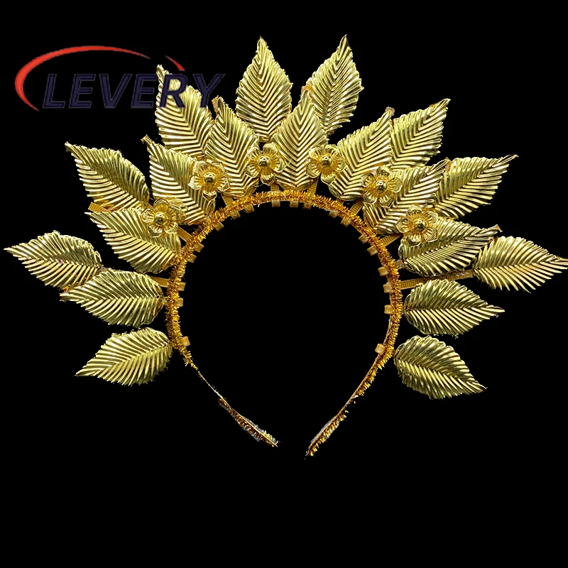 Levery Lolita Halo Crown Baroque Tiara Crown Lolita Crown Headband Halo Crown Headpiece Lolita Cosplay