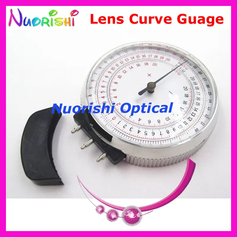 E2707 Lens Curve Guage Radian Clock Apparatus Test Lens Index1.599,161,1.67