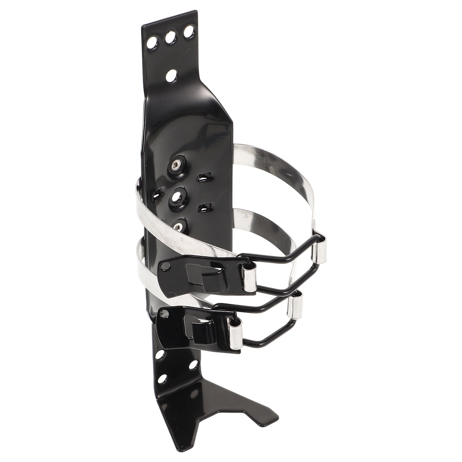 

Fire Extinguisher Hanger Marine Wall Black Stainless Steel Storage Rack for Boat