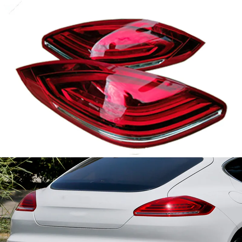 LED-Rücklicht-Baugruppe für Porsche Panamera 970.2 2014–2016, Xenon- und Halogenbremsen-Blinker- und Signalanzeige-Ersatz