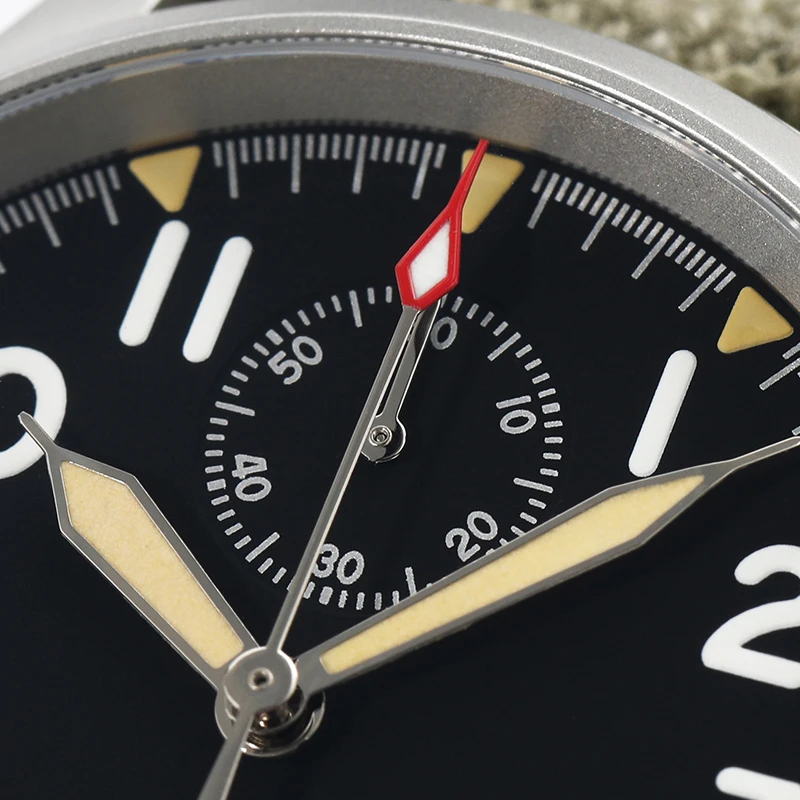 Militado ML1868KF Retro VK67 Quarz-Chronographenuhr, Edelstahlgehäuse, 3 Zifferblätter, wasserdicht, 100 m, Multifunktions-Militäruhr – Detail 38