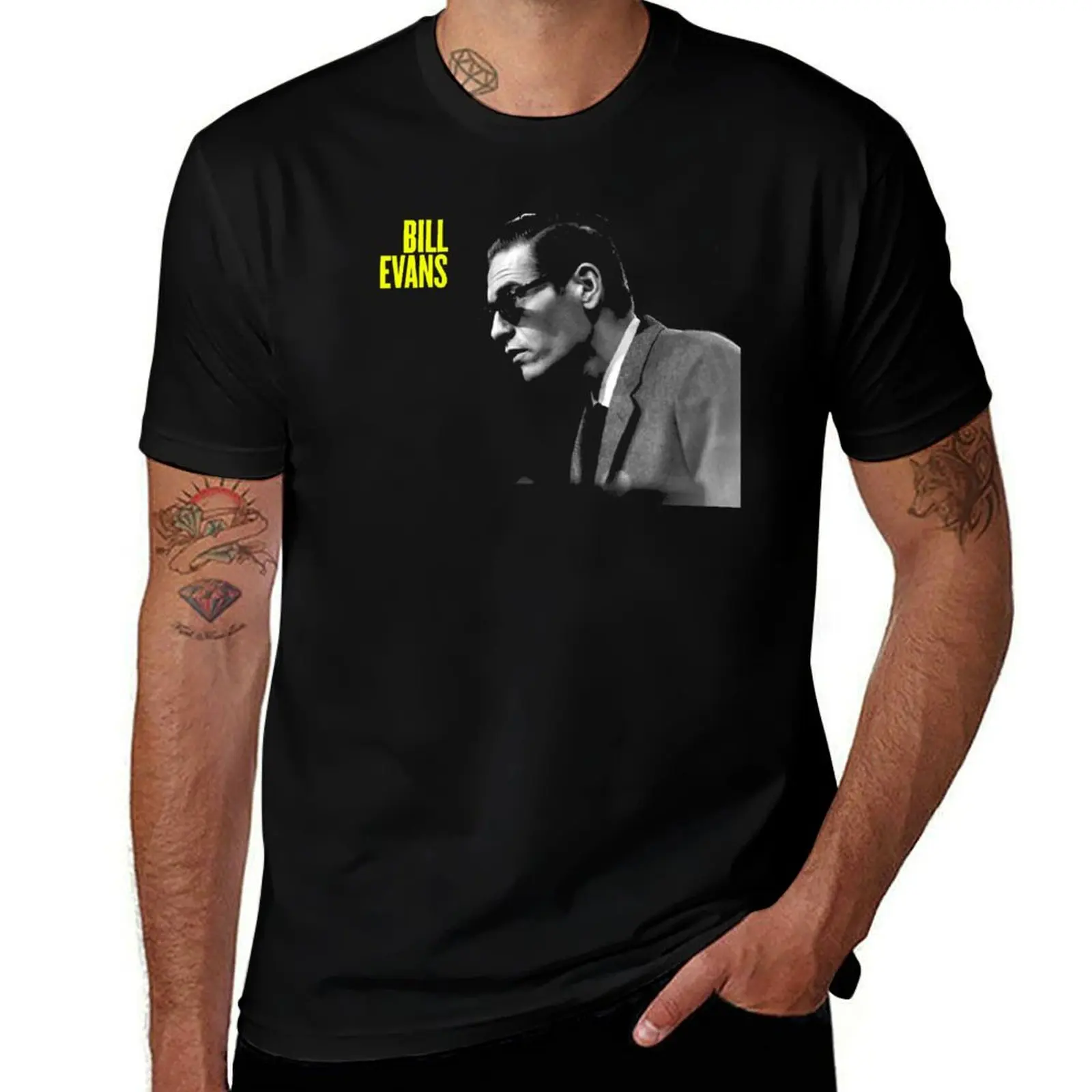 

Bill Evans T-Shirt t shirt man luxury funny t shirts dark humor t shirt man cotton T-shirt