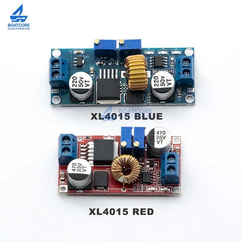 1PCS XL4015 5A Conversor Buck CC CV Carregador de Bateria de Lítio Módulo Redutor DC-DC Fonte de Alimentação LED XL4015E1