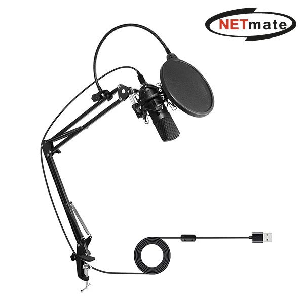 Gangwon electronic NM-BC03 USB stand microphone set for broadcasting