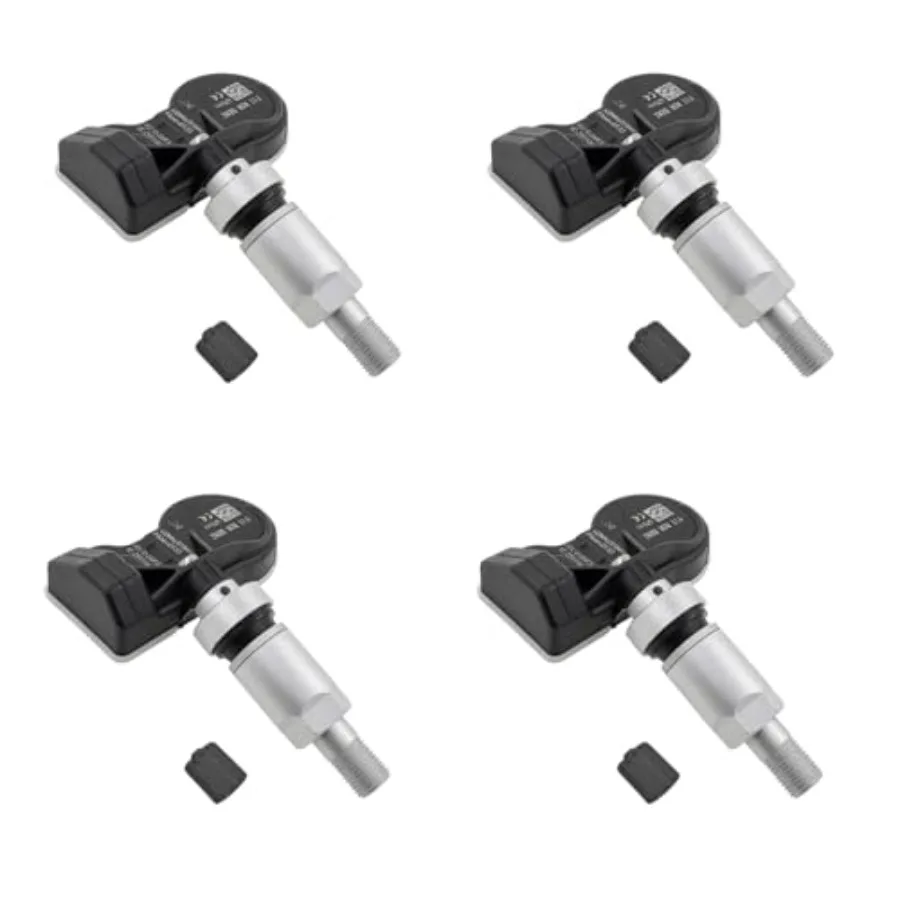 

4Pack Universal Programmed TPMS Sensor Tire Pressure Monitoring Sensors Compatible with 2000-2023 All Mercedes Benz Model 433Mh