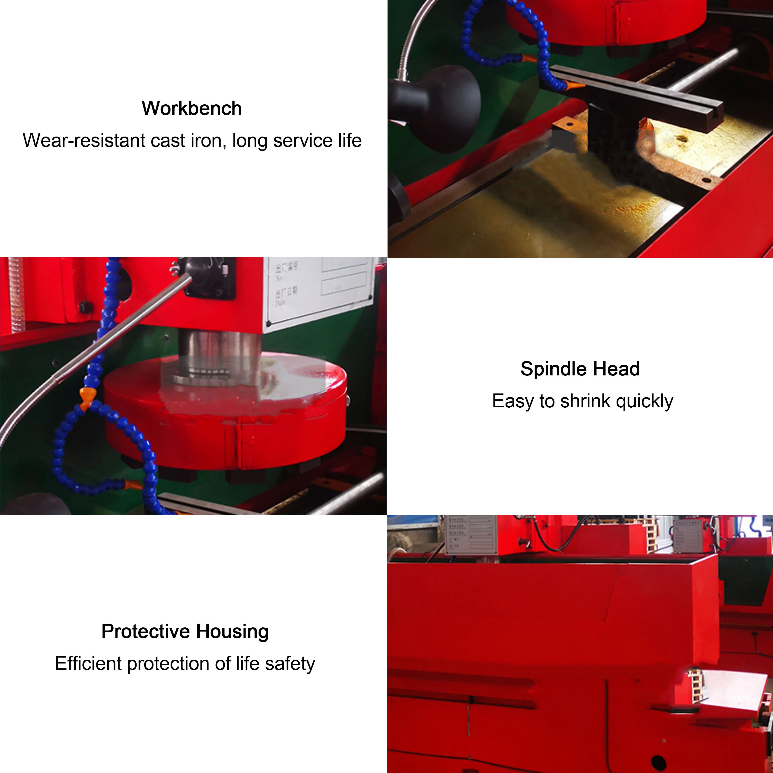 Highly Stable Surface Cylinder Grinding Machine for Cylinder Head Engine Long Service Life