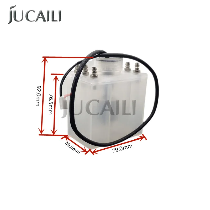 Jucaili 6 Holes Ink Sub Tank For Konica 512i 1024 Infiniti Crystaljet Allwin Challenger Phaeton Printer Plotter 6 Ways Ink Tank