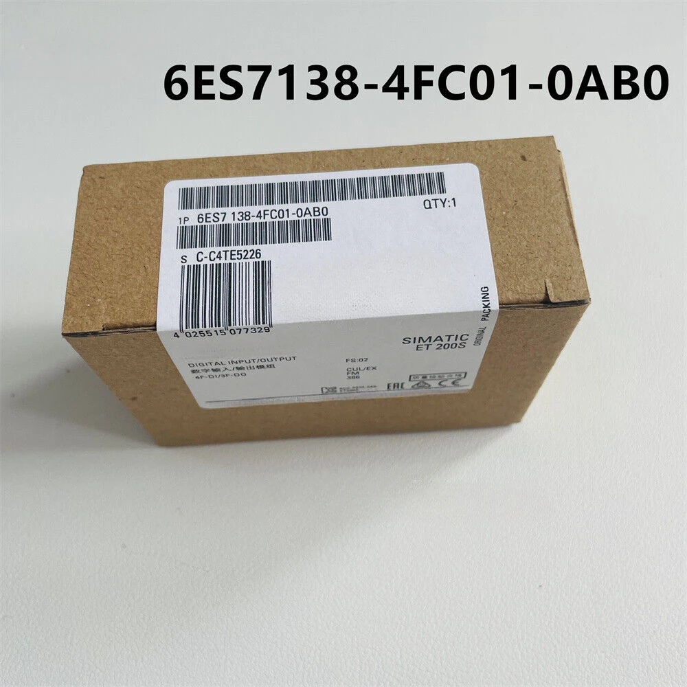 

Новый оригинальный 6ES7138-4FC01-0AB0 6ES7 138-4FC01-0AB0 SIMATIC DP ПЛК Модуль