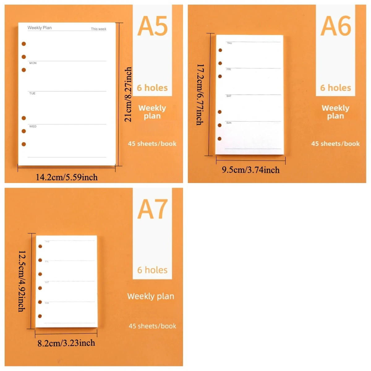 Páginas de Refil para Planner - Notebook Dotted A5 avaliação e preço