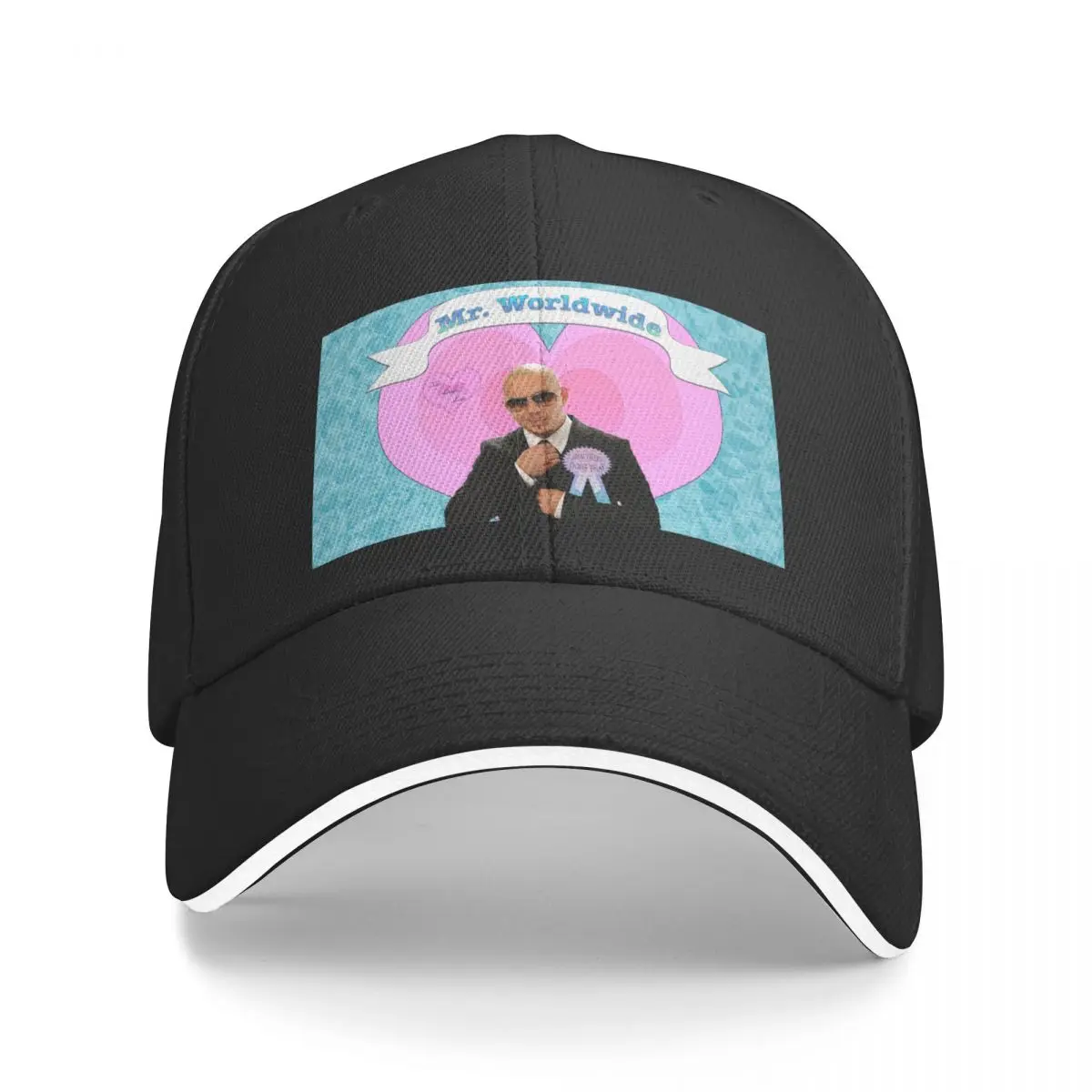 Mr Worldwide Baseball Cap black Horse Hat Female Men's