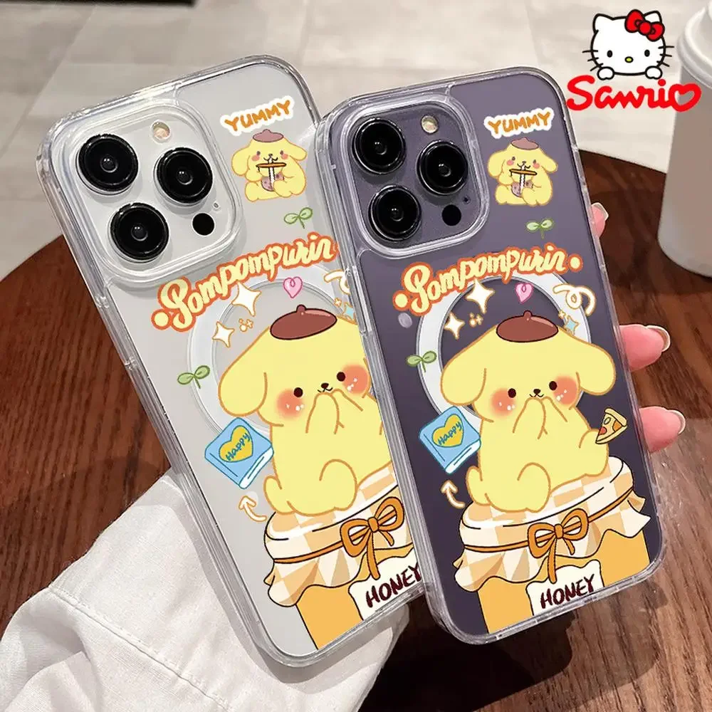 Kitty Cat Phone Case Iphone 16/15/14/13/12/11/x/xs/xs Max/pro Max Meninas Iphone Cases Kitty Cat Acessório de Moda 2025 Novo