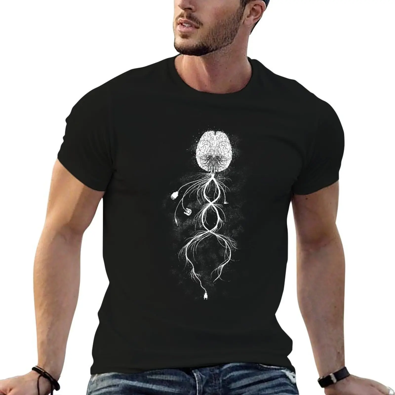 Looking for Connection T-Shirt fashion shirts funny shirt cotton clothes for men