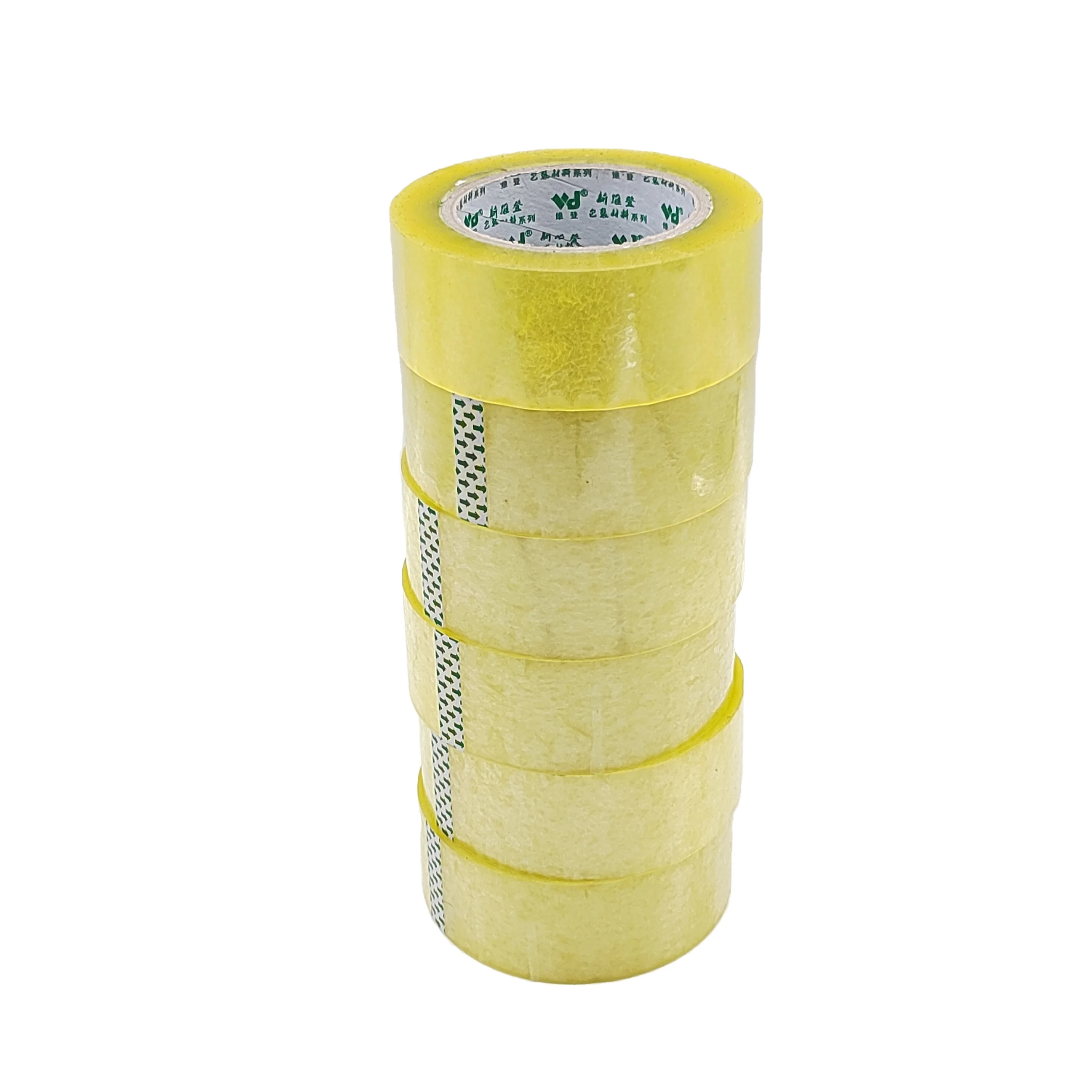 Taśma pakowa 6 rolek, 24 mm x 30 m, taśma do kartonów, taśma pakowa o dużej wytrzymałości, taśma wysyłkowa, rolki taśmy pakowej, przezroczysta taśma pakowa