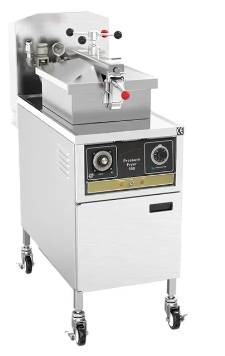 P007 broasted chicken machine/henny penny pressure fryer/kfc chicken frying machine view 5