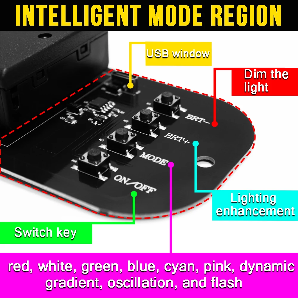 Christmas Atmosphere Light for UBER Cars LED Sign Light Colorful UBER Logo Light Halloween LED Atmosphere Lamp Warning Lamp RGB