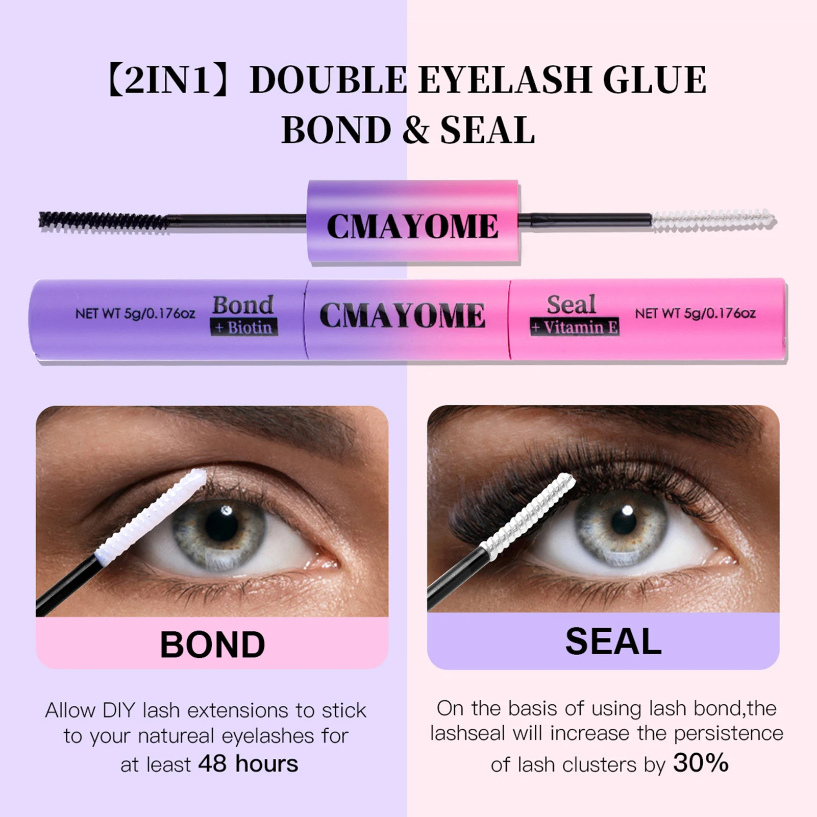 

10-16m Thick Eyelash Extension Kit Natural Daily Eyelash Clusters Suitable For Women Of All Ages