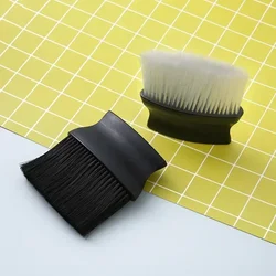 Professional Black Face Neck Duster Brushes Barber Salon Hair Clean Brushes Beard Brush Soft Cutting Hairdressing Styling Tools