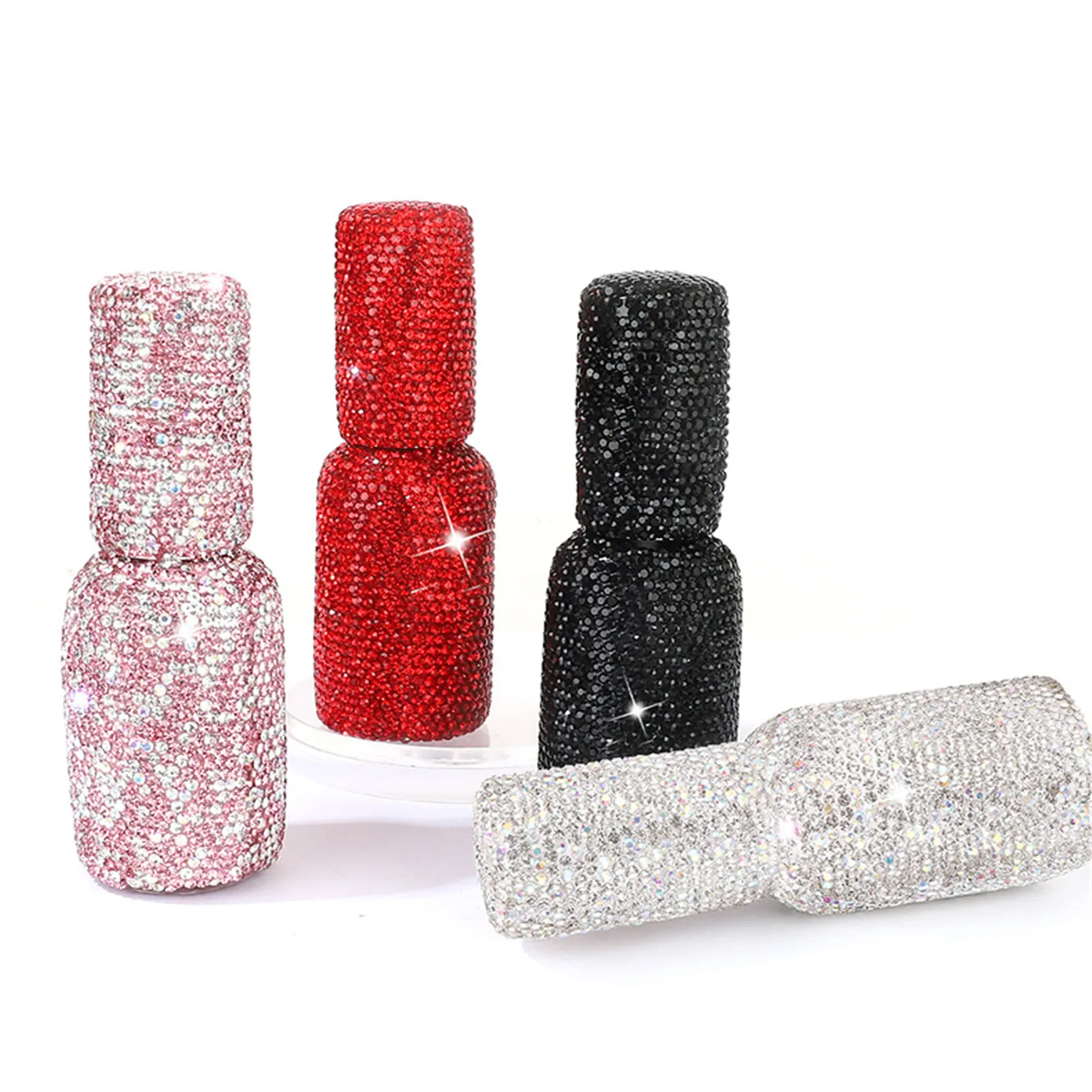 Nieuwe 30Ml Draagbare Mini Diamantglas Navulbare Parfumflesjes Spuitpomp Lege Verstuiver Monsterflesjes Reis Cosmetische Container