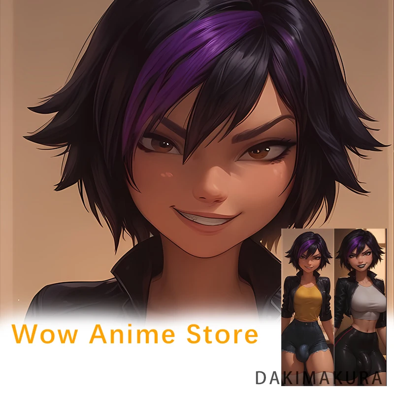 Dakimakura Go Go Tomago Futa 2WAY وسادة حالة العناق.. أنيمي وسادة غطاء الوسادة #1