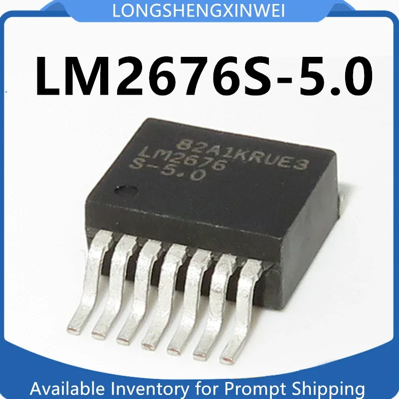 1PCS New Original LM2676S-5.0 LM2676SX-5.0 TO-263 Patch Voltage-reducing Linear Power Switch Regulator