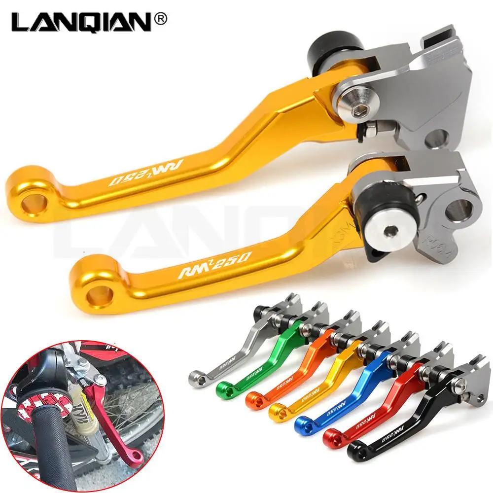 CNC per SUZUKI RMZ 250 2007-2018 leva frizione freno moto Dirt bike leva perno RMZ250 07-18 2008 2009 2010 leve maniglia