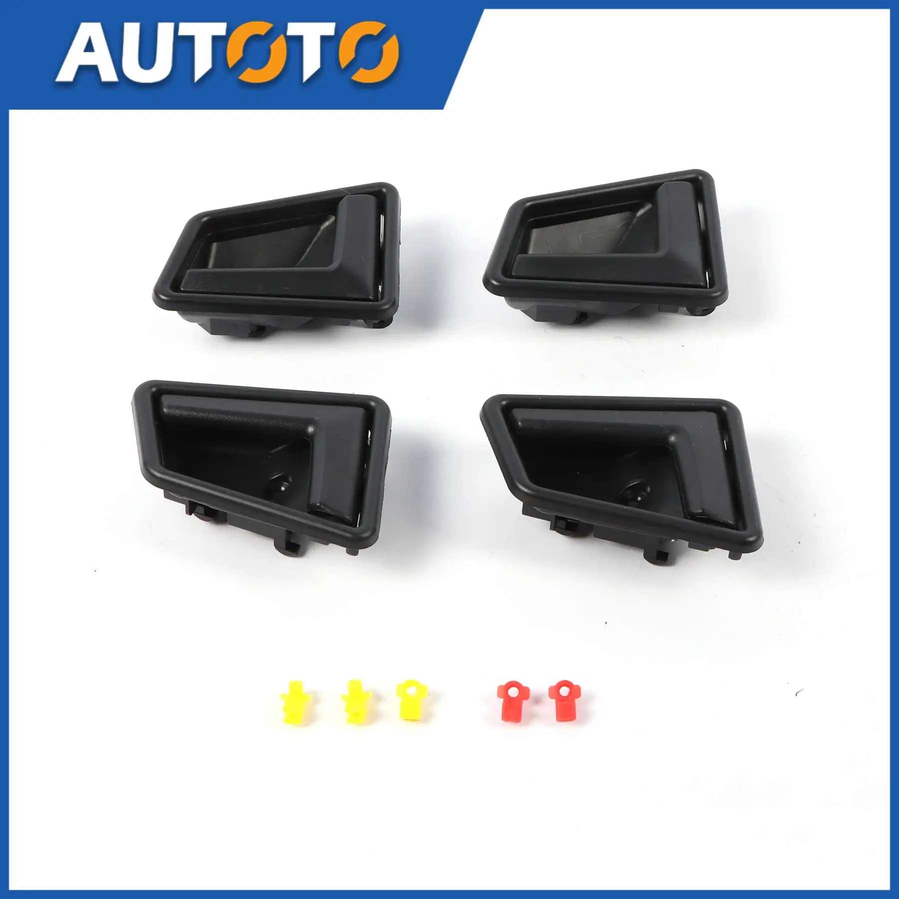 

4pcs/set Driver Passenger Interior Inner Door Handles 8313056B015ES 8311056B015ES For Suzuki Sidekick Chevy Tracker Geo Tracker