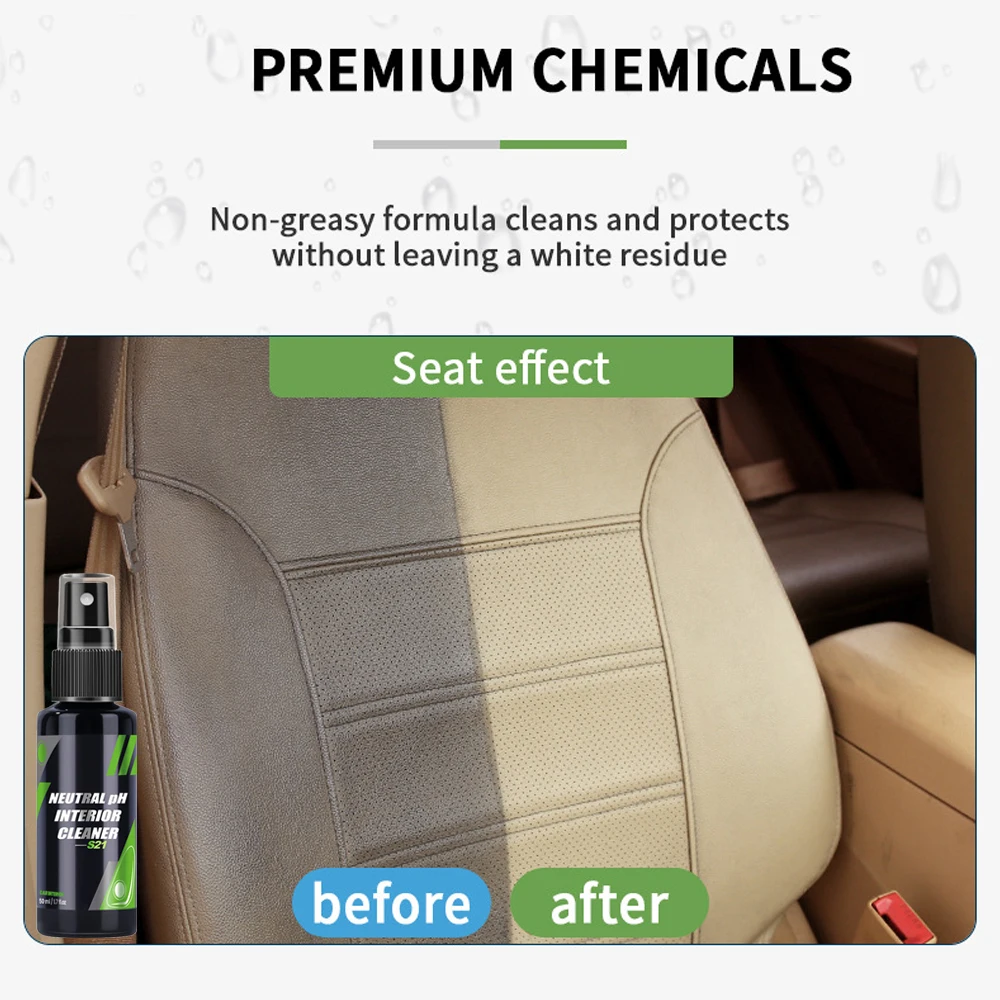 Plastic Restore Super Shine Car Interior Cleaner Non-greasy Long Lasting Maintain Gloss Auto Detailing Quick Coating Protection