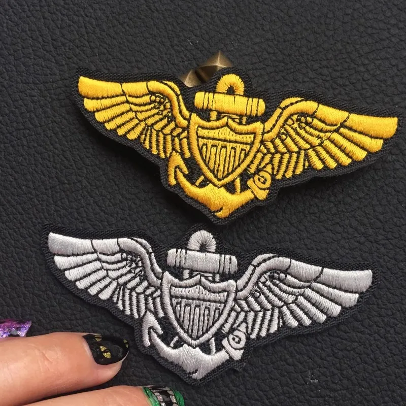 

Wings Embroidered Patch Flying DIY Outdoor Armband Tactical Badge for Clothing Backpack Appliques Accessories